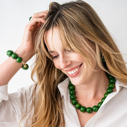 Iris Large Bead Necklace
