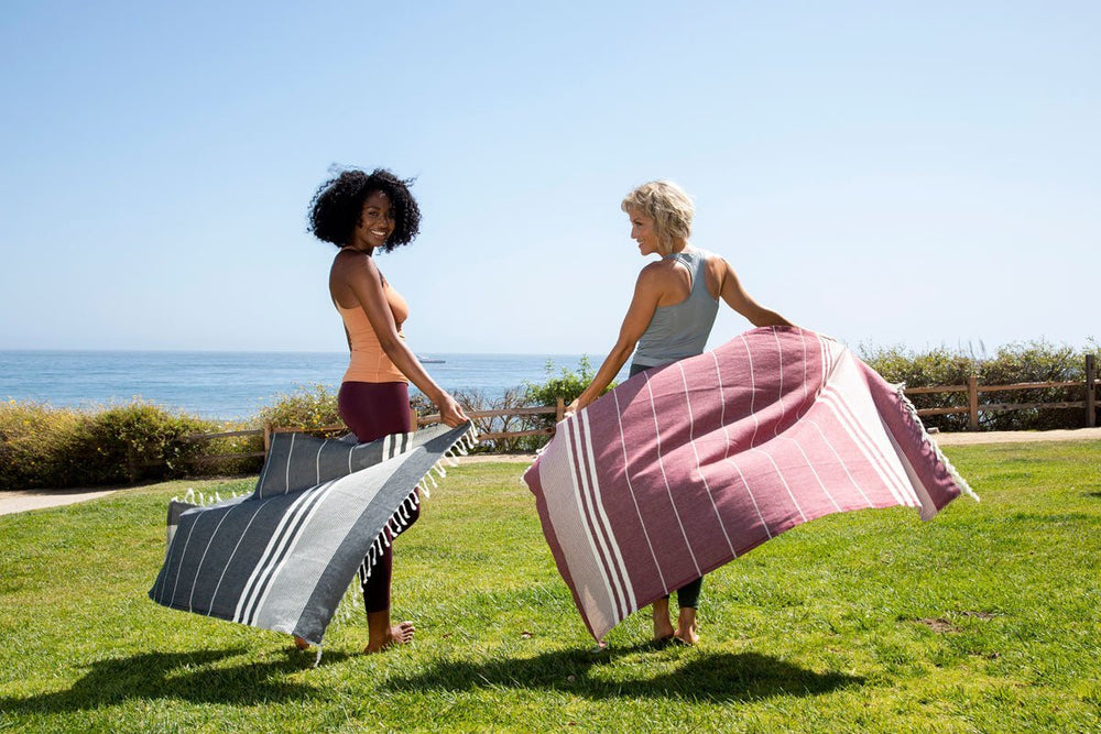 Capri Turkish Towel (Natural Base)
