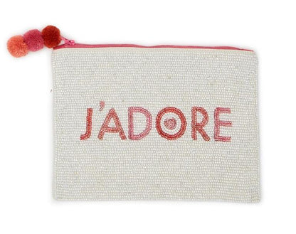 Amour Beaded Pouch, view 4