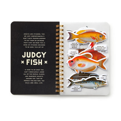 Judgy Fish Sticker Book, view 2