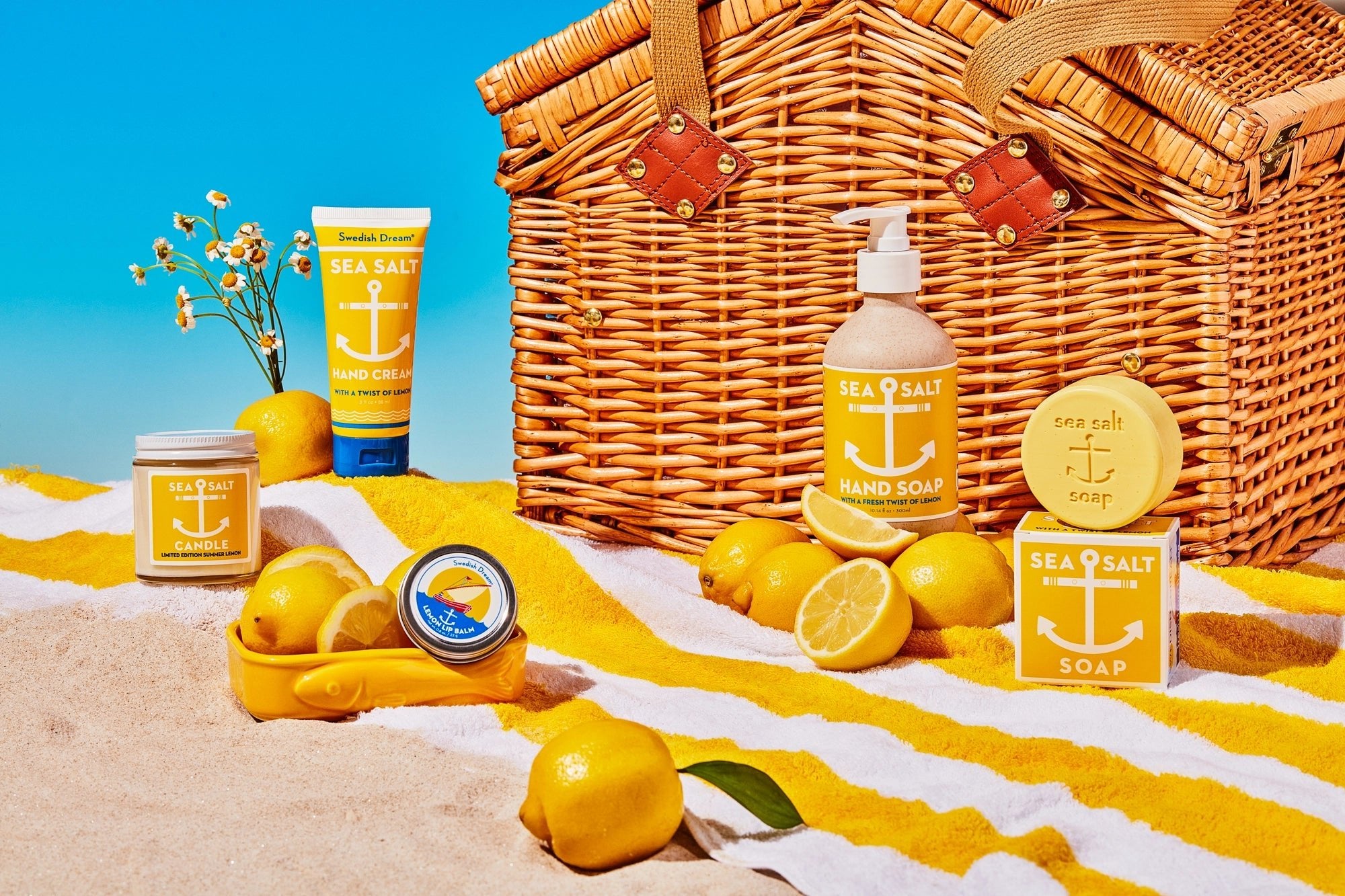 Kalastyle Sea Salt Lemon - The Riviera Towel Company