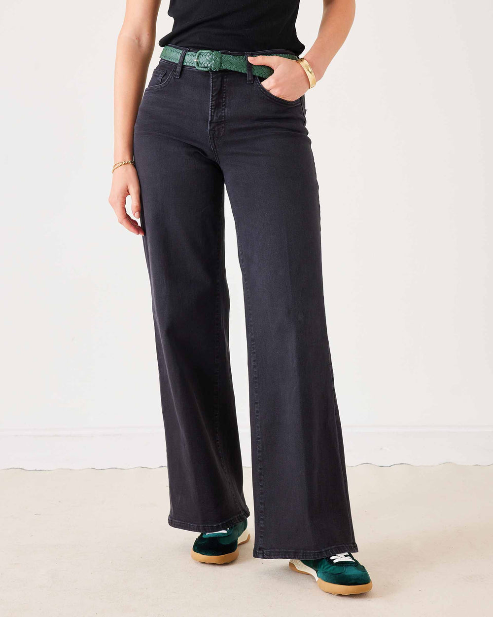 Kate Relaxed Wide Leg - Stormy