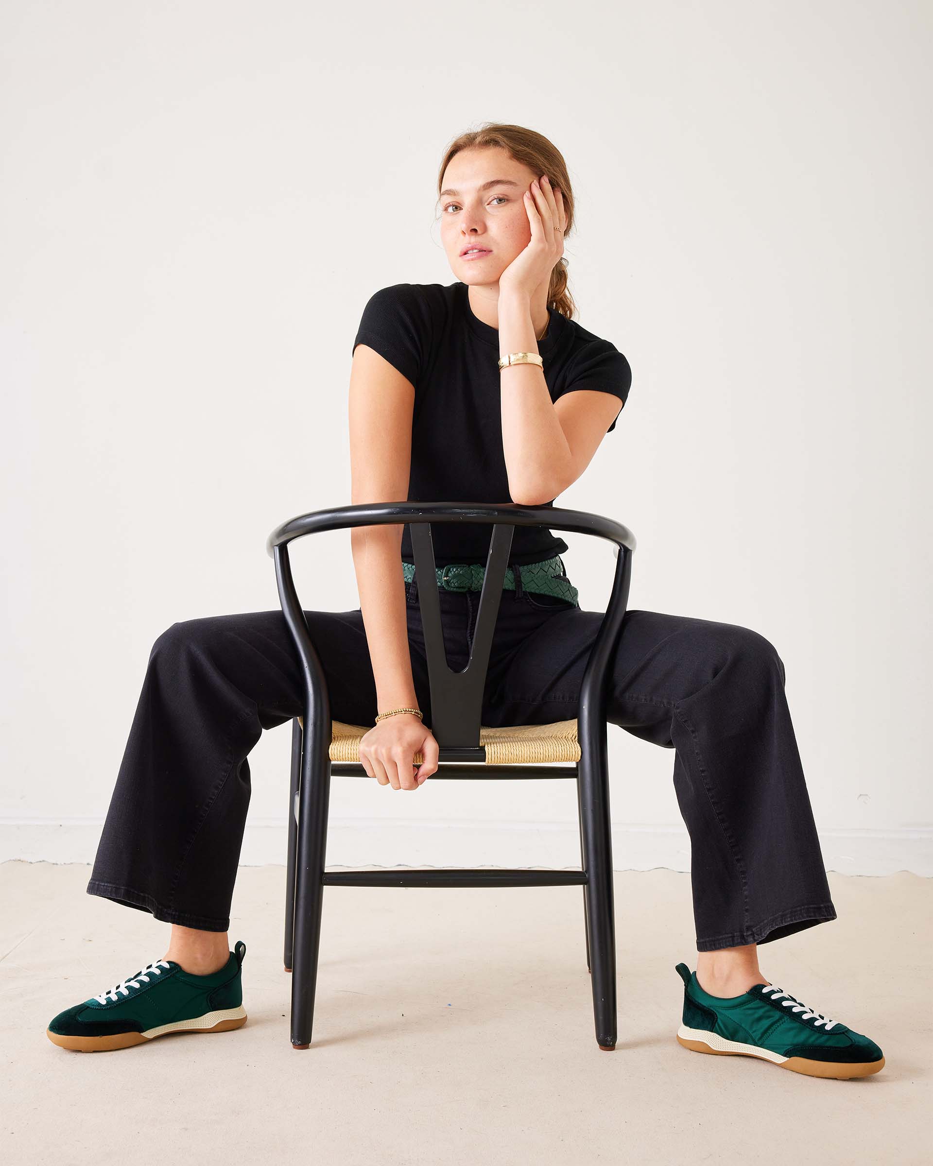 Kate Relaxed Wide Leg - Stormy