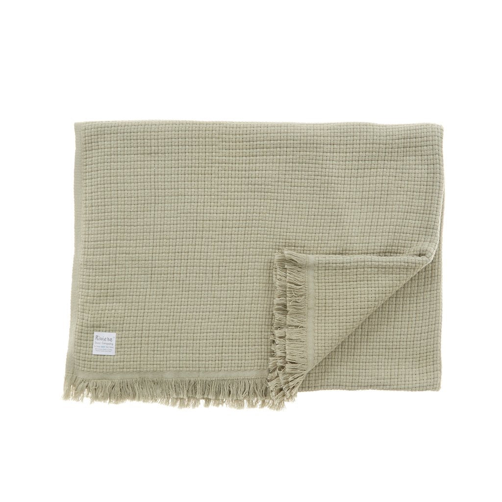 La Jolla Throw Blanket - The Riviera Towel Company