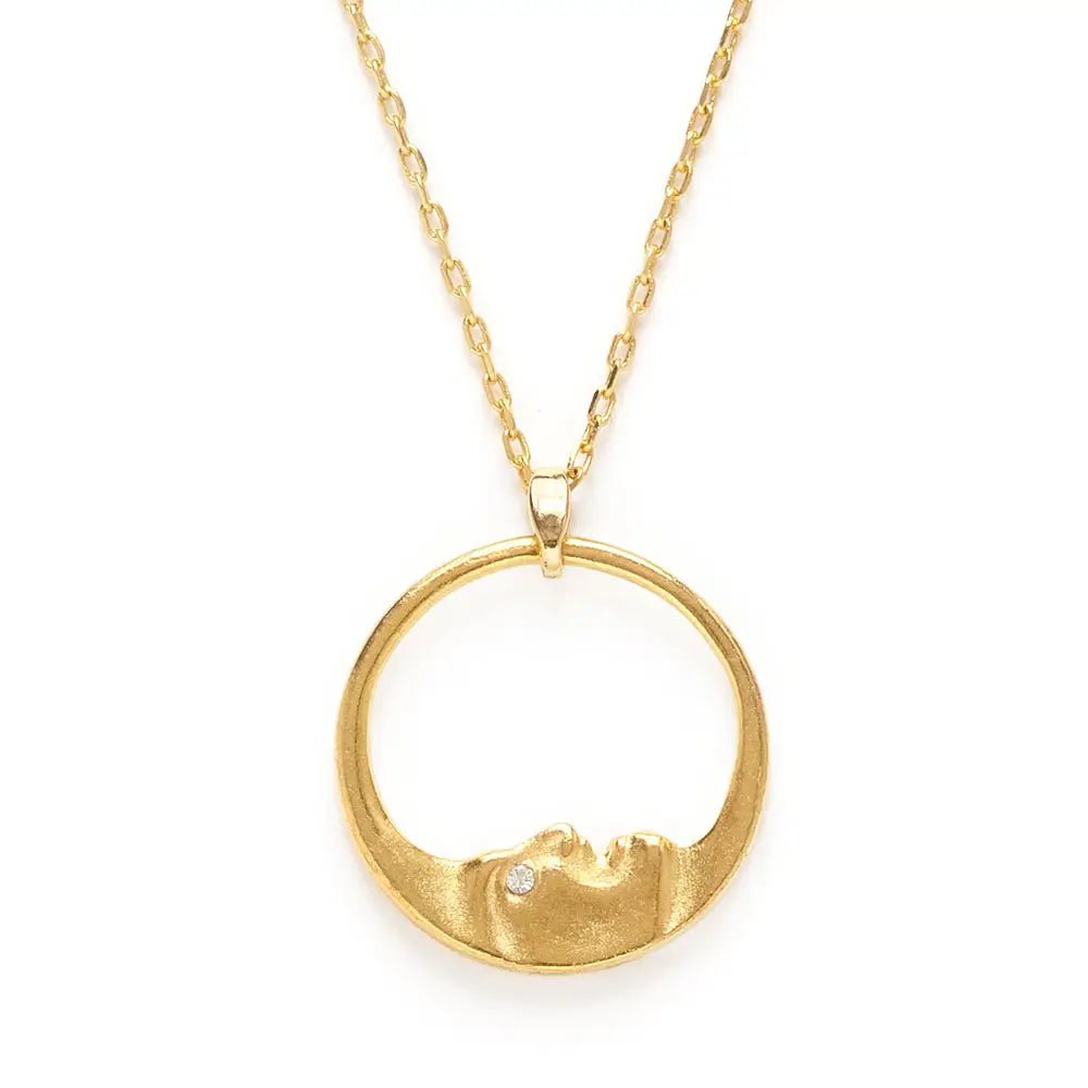 La Lune Necklace - The Riviera Towel Company