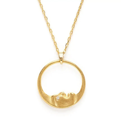La Lune Necklace - The Riviera Towel Company