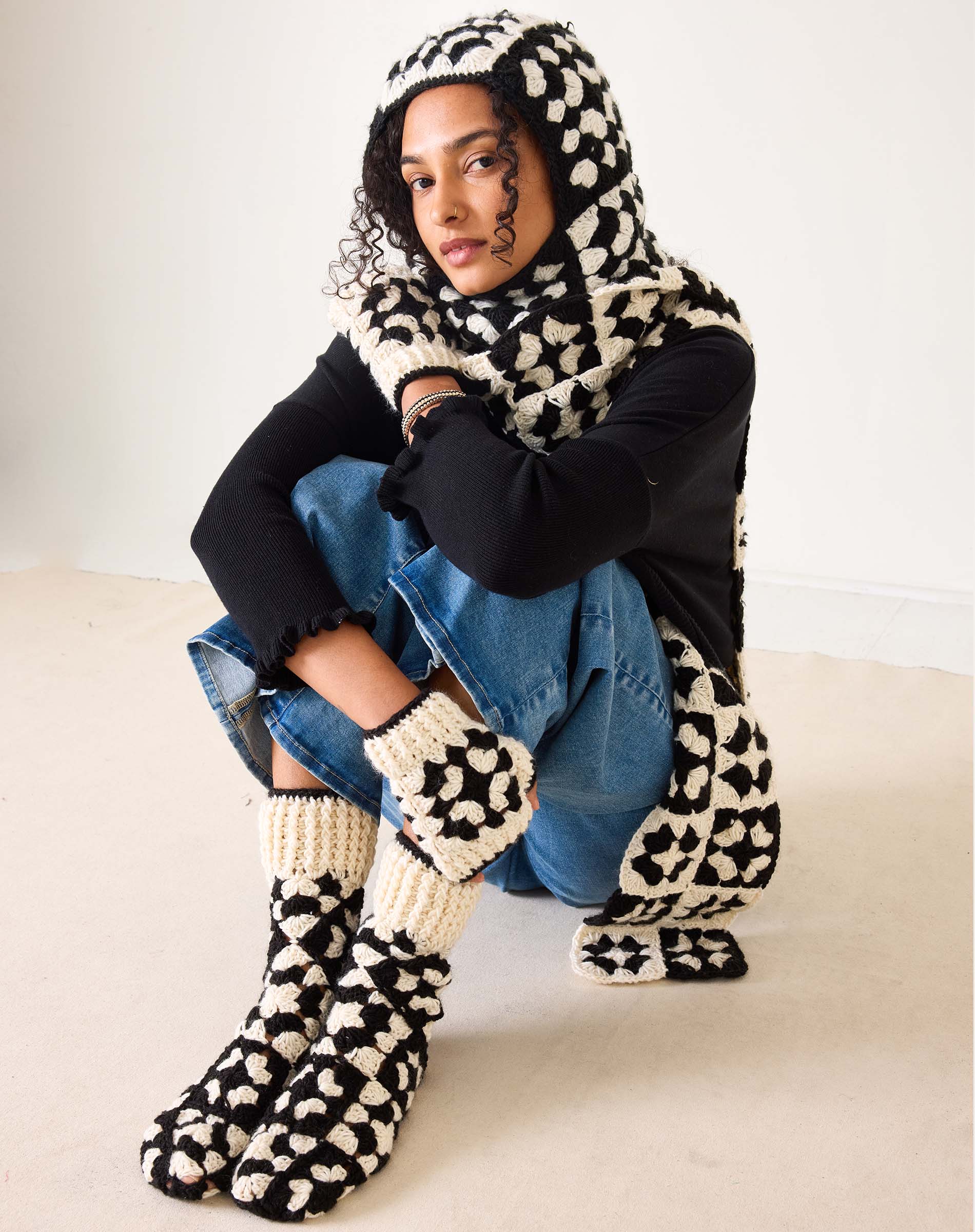 La Paz Crochet Fingerless Gloves