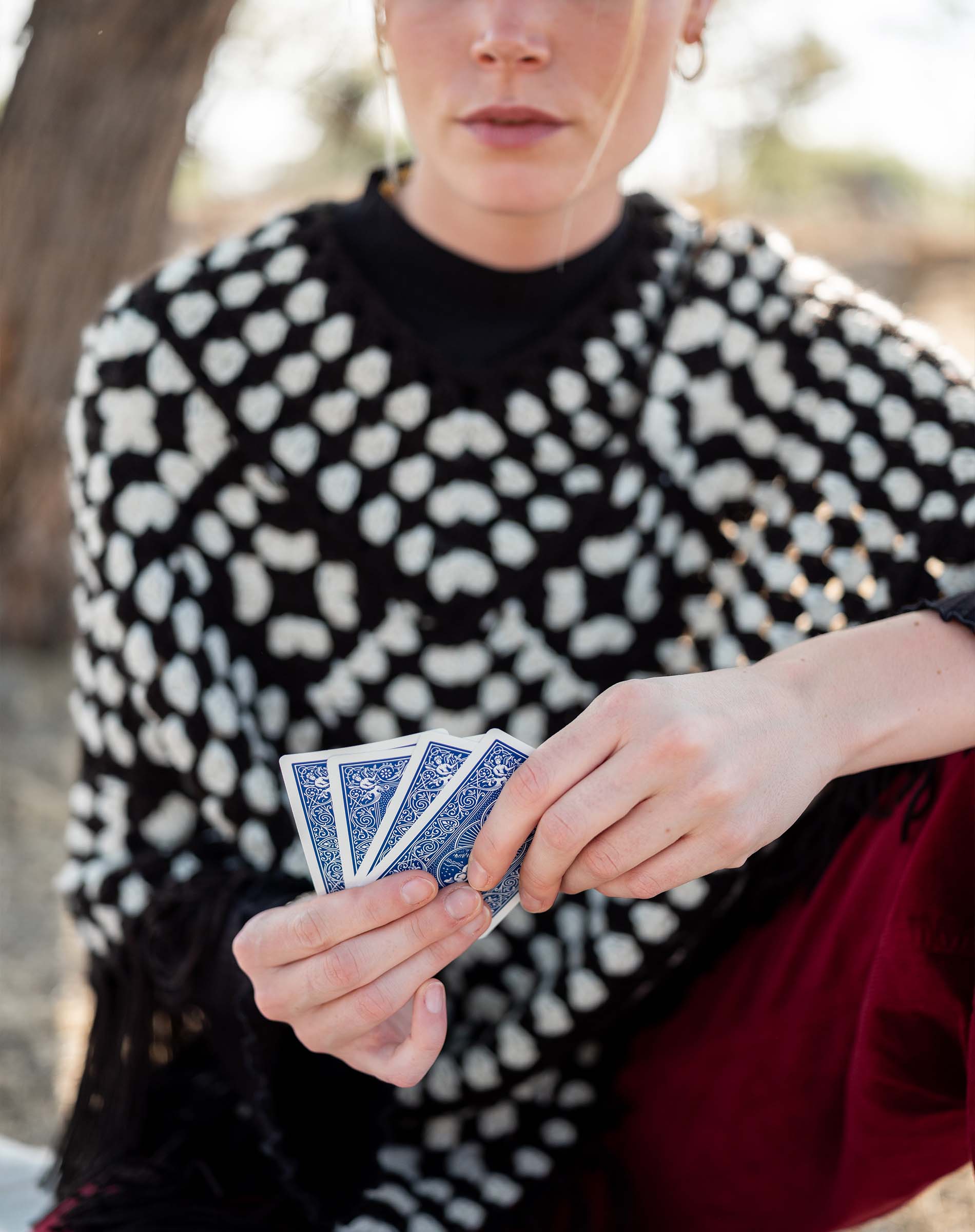 La Paz Crochet Poncho