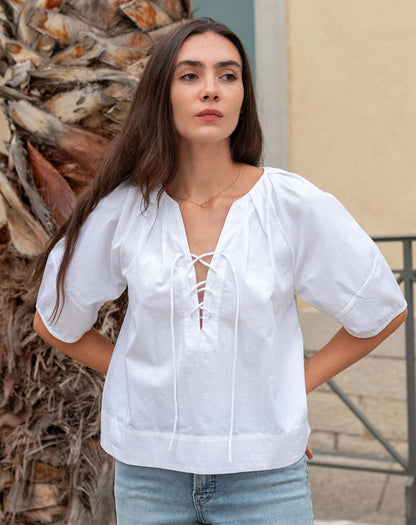 Lacy Tie Top, view 5