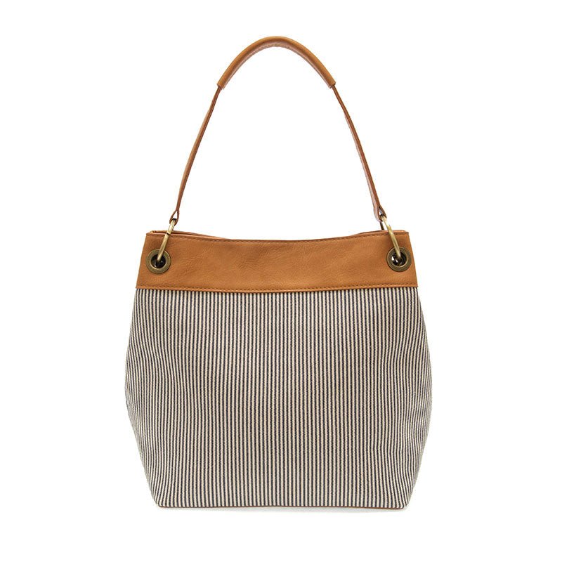 Laurel Canvas Shoulder Bag - The Riviera Towel Company