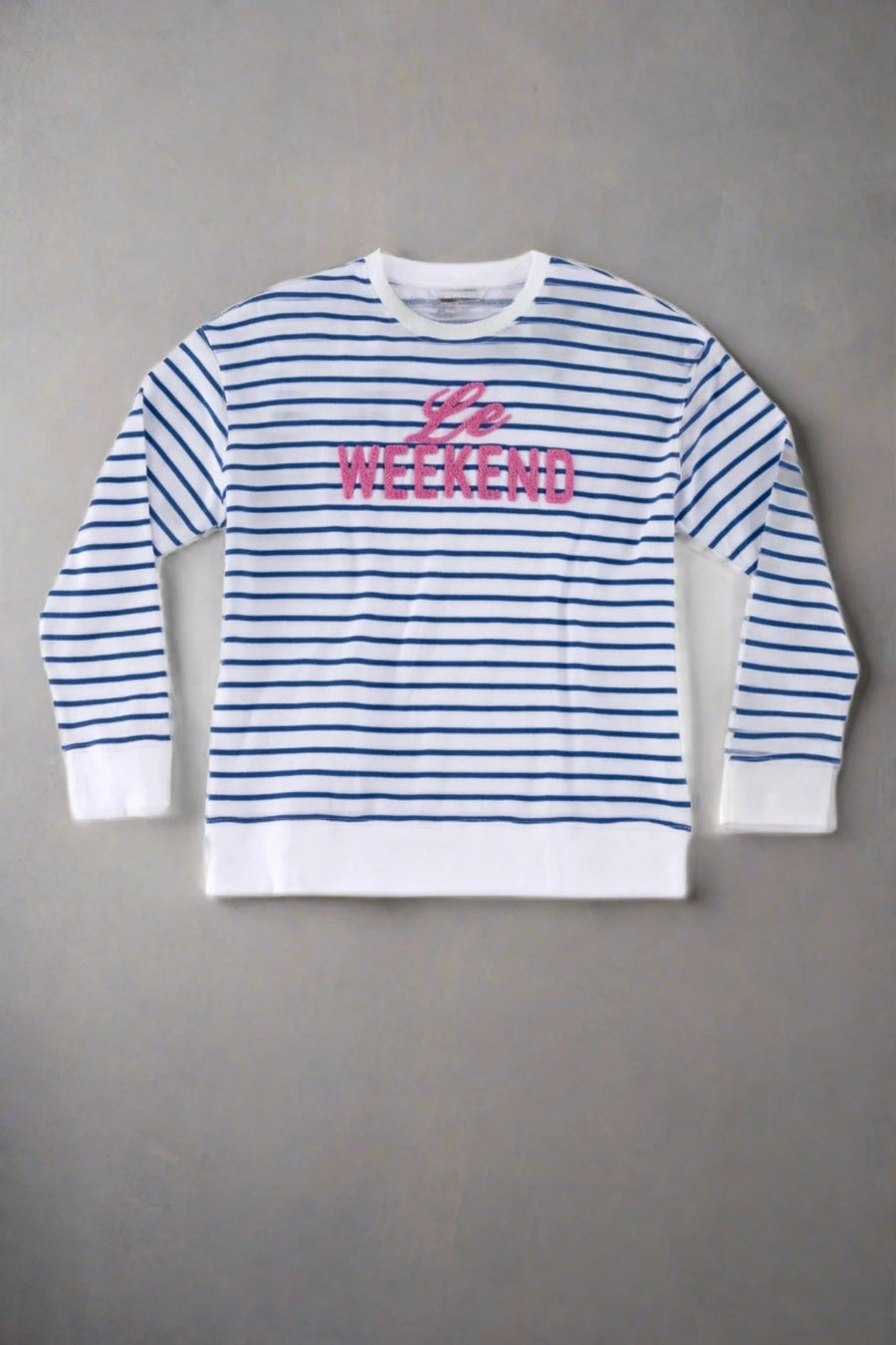Le Weekend Sweatshirt - The Riviera Towel Company, styled