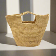 Concon Crochet Straw Basket