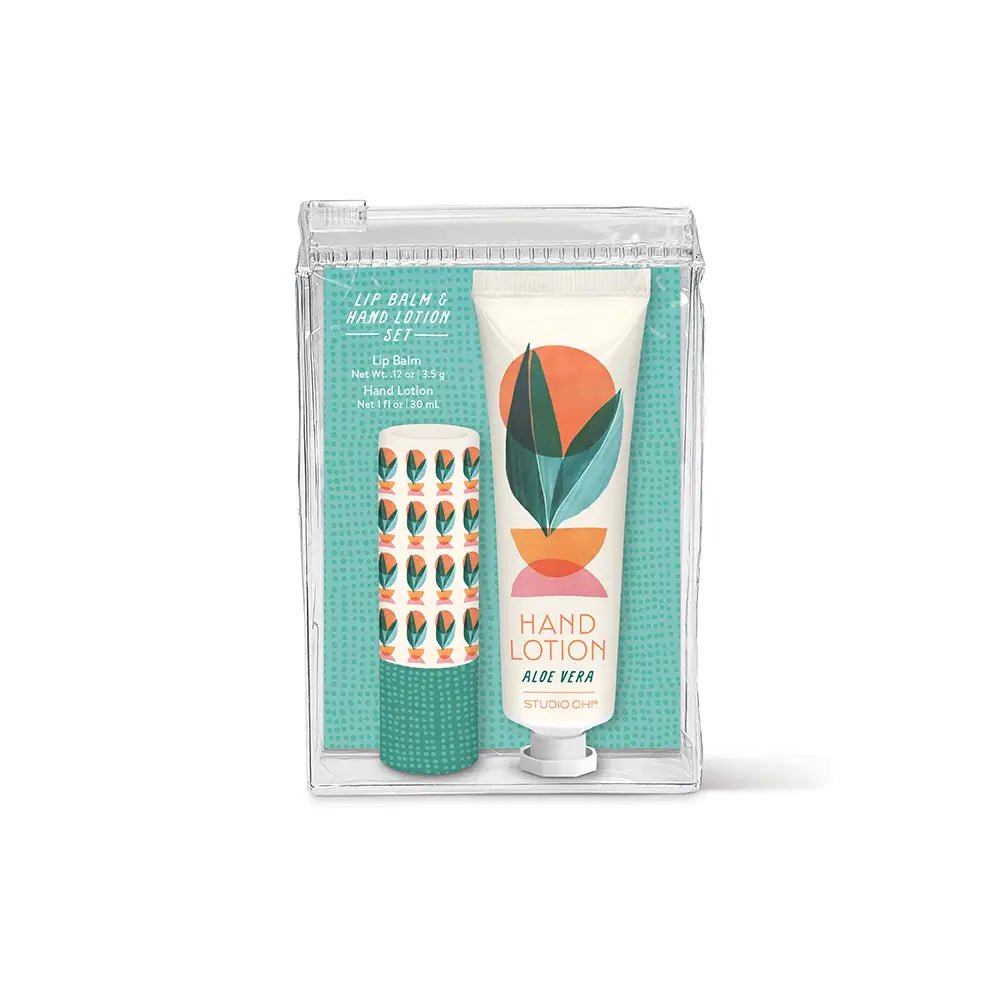 Lip Balm & Hand Lotion Set - The Riviera Towel Company