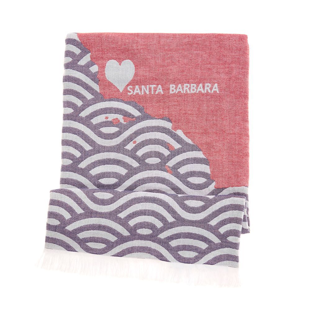 LOVE from Santa Barbara Beach Towels - The Riviera Towel Company