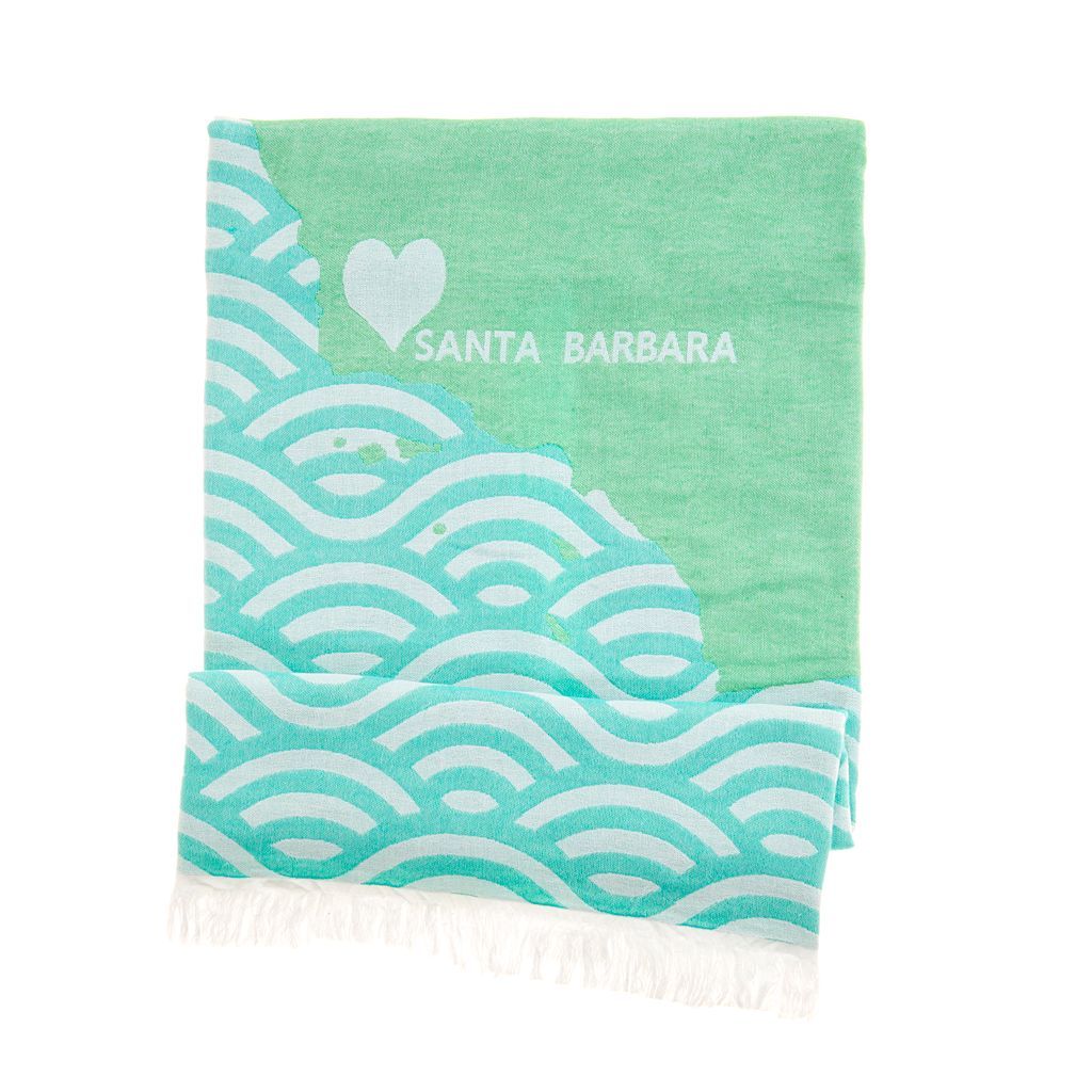 LOVE from Santa Barbara Beach Towels - The Riviera Towel Company