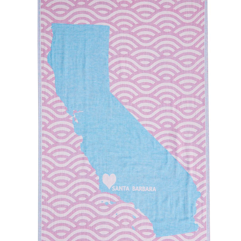 LOVE from Santa Barbara Beach Towels - The Riviera Towel Company