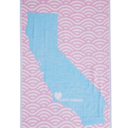 LOVE from Santa Barbara Beach Towels - The Riviera Towel Company