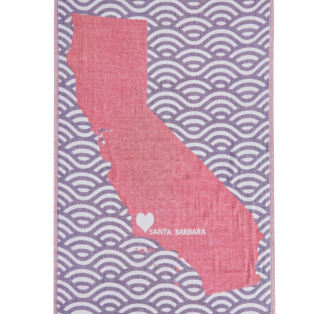 LOVE from Santa Barbara Beach Towels - The Riviera Towel Company