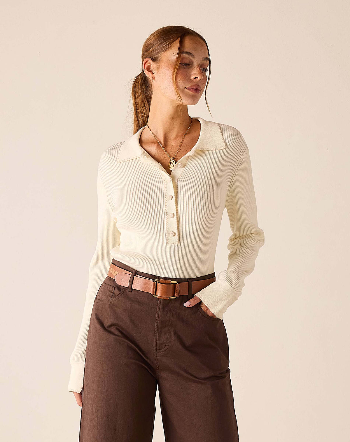 Ludlow Long Sleeve Polo