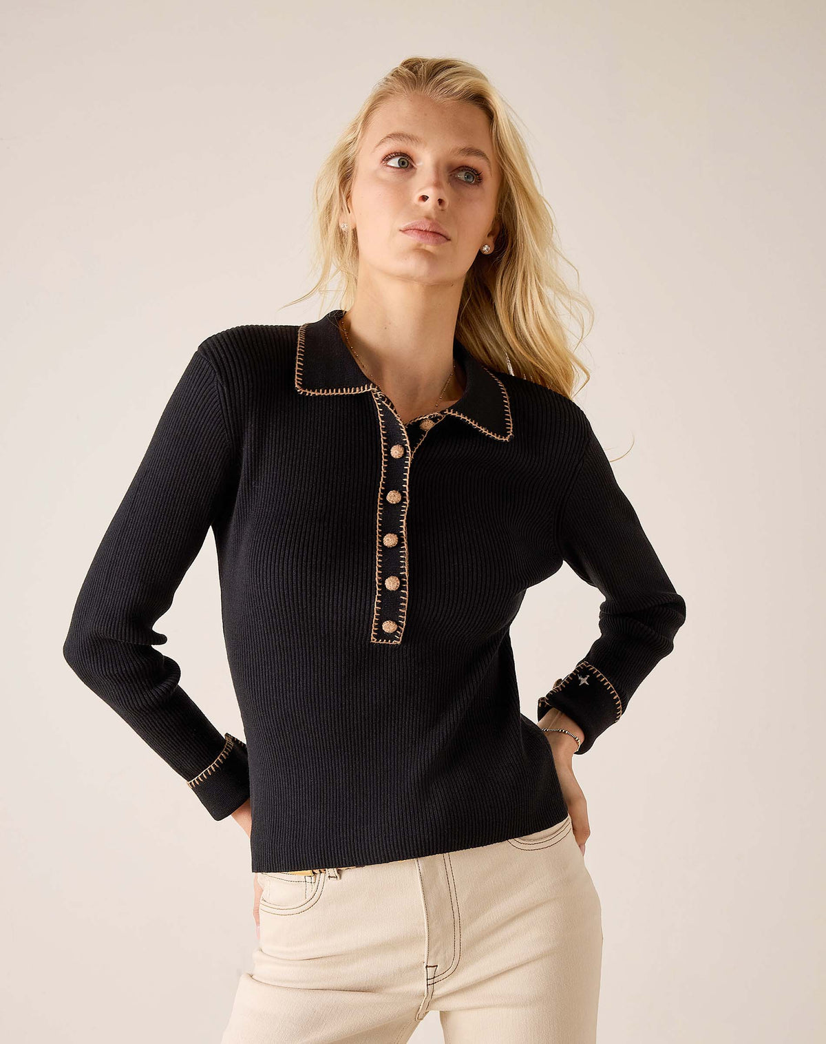 Ludlow Long Sleeve Polo