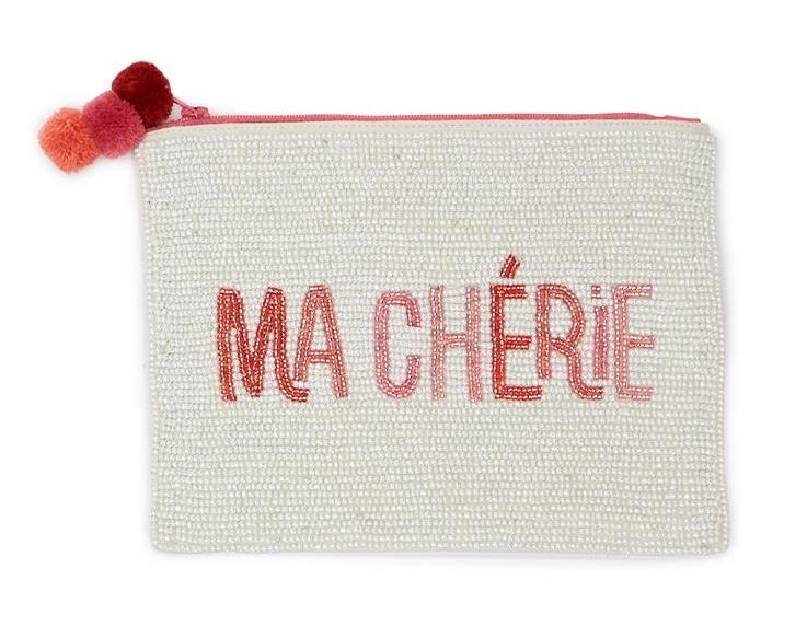 Amour Beaded Pouch