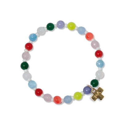 Mabel Bead Stretch Bracelet, view 2