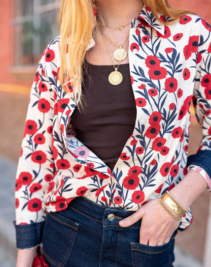 Margot Button Up Shirt, view 2