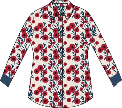 Margot Button Up Shirt, view 4