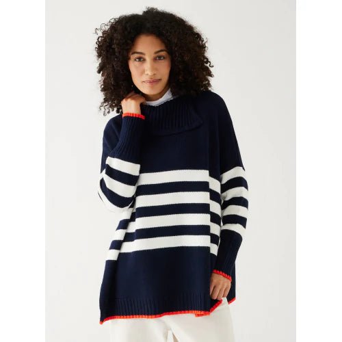 Marina Cowl Neck Sweater - The Riviera Towel Company