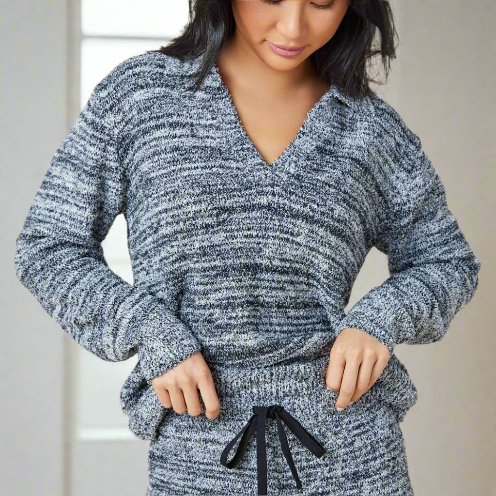 Marshmallow Johnny Collar Lounge Set - The Riviera Towel Company