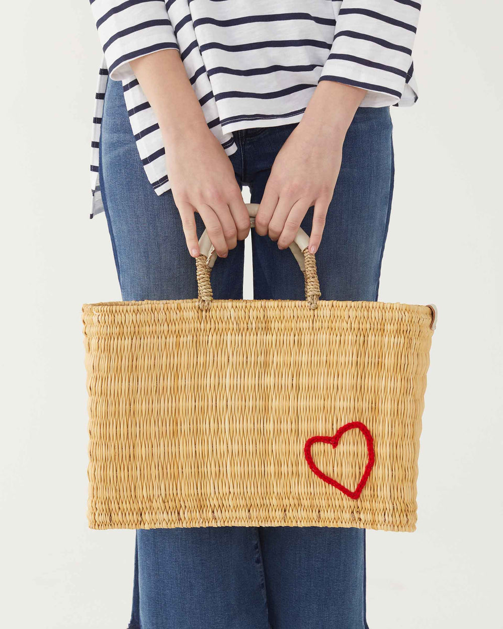Medina Basket with Leather Handles