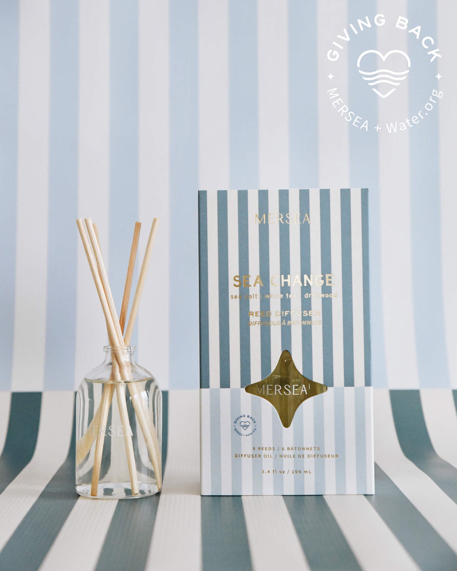 Mersea Scented Reed Diffuser - The Riviera Towel Company