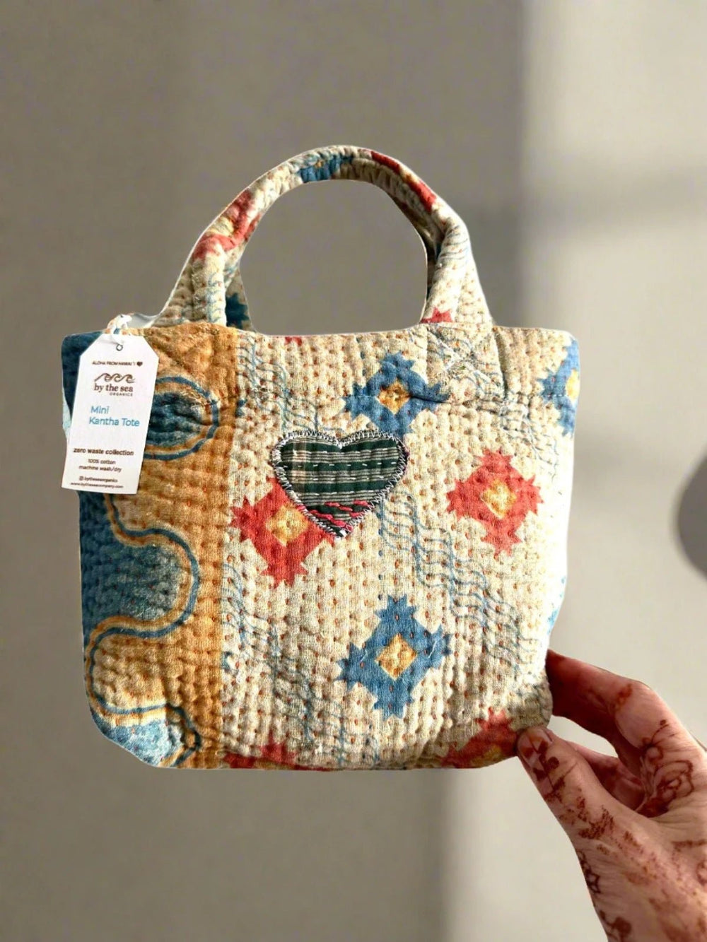 Mini Kantha Tote Asst