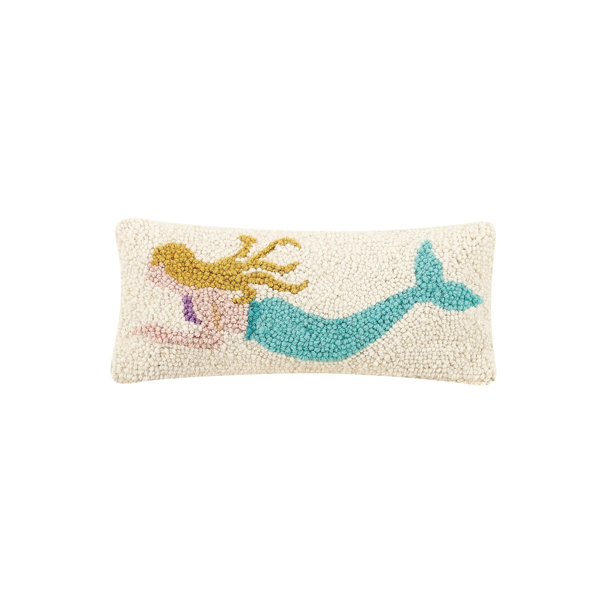 Mini Mermaid Hook Pillow - The Riviera Towel Company