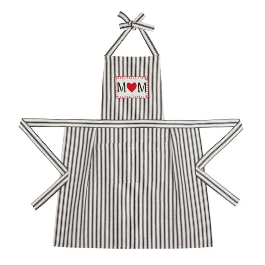 Mom Heart Apron - The Riviera Towel Company