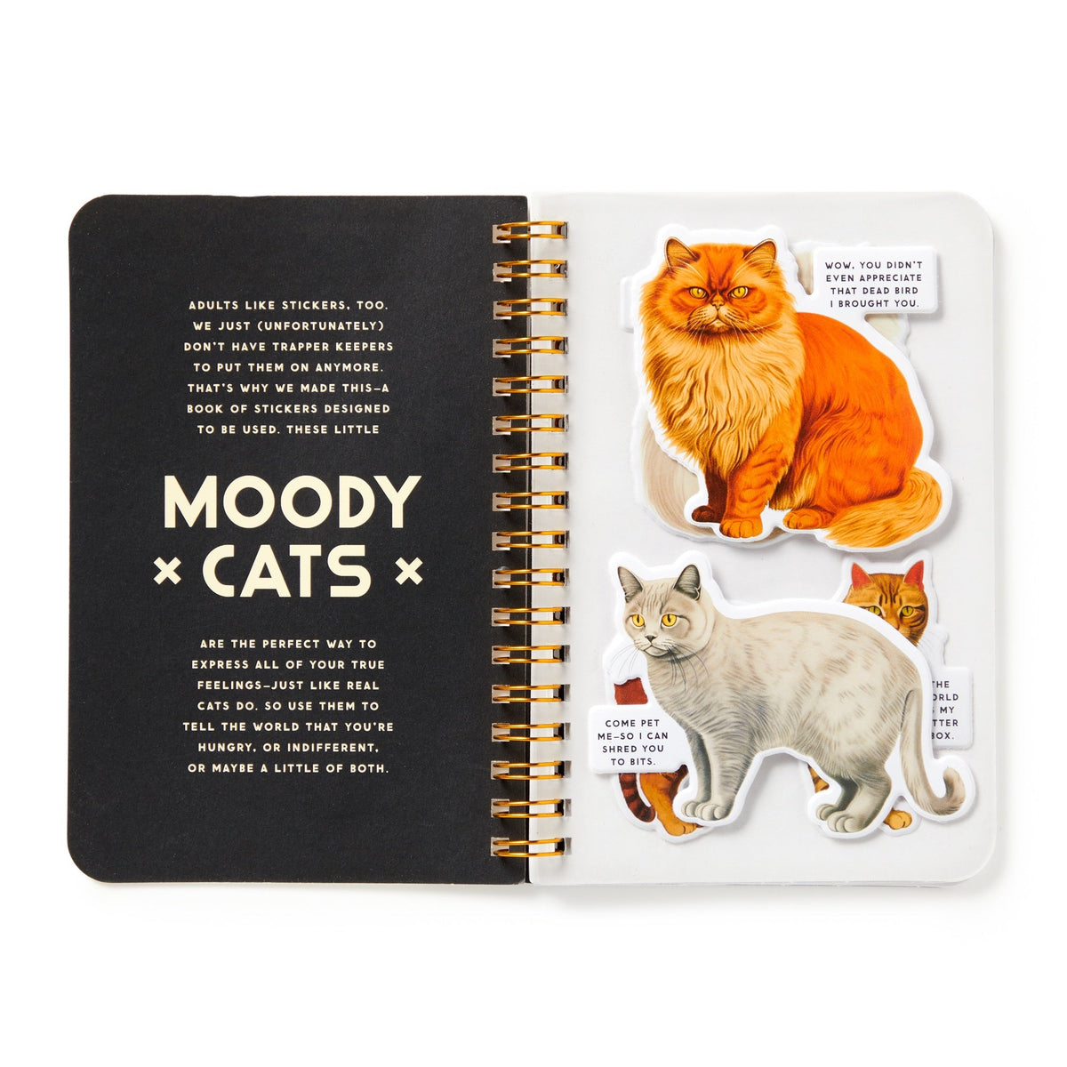 Moody Cats Sticker Book, view 2