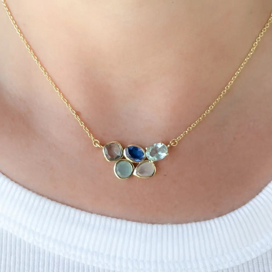 Multi Stone Necklace