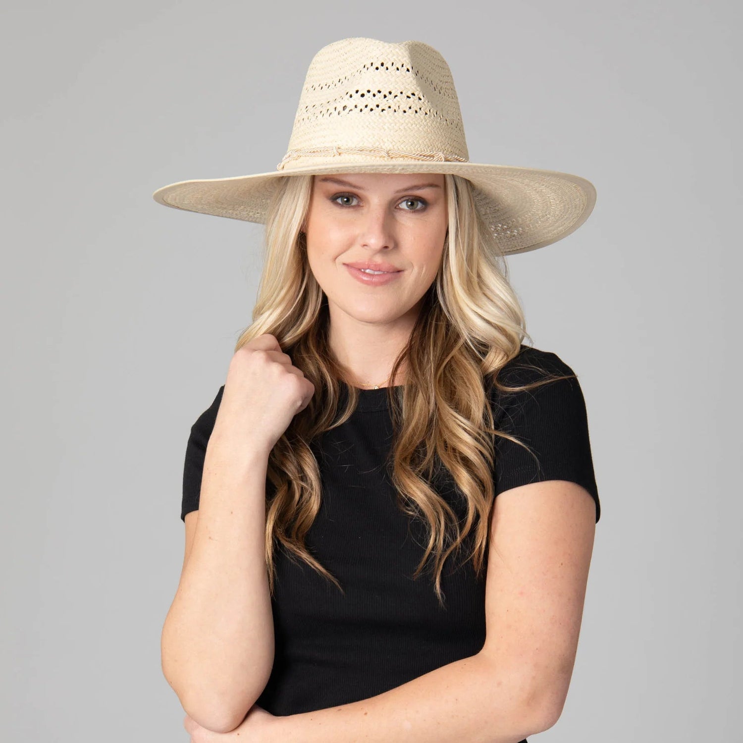 Nori Women's Wide Brim Rancher - The Riviera Towel Company