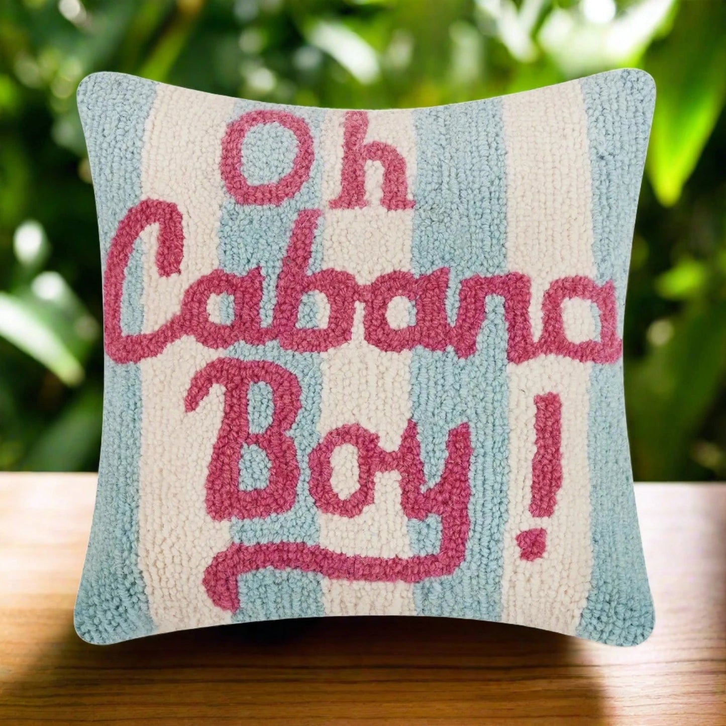 Oh Cabana Boy Hook Pillow - The Riviera Towel Company