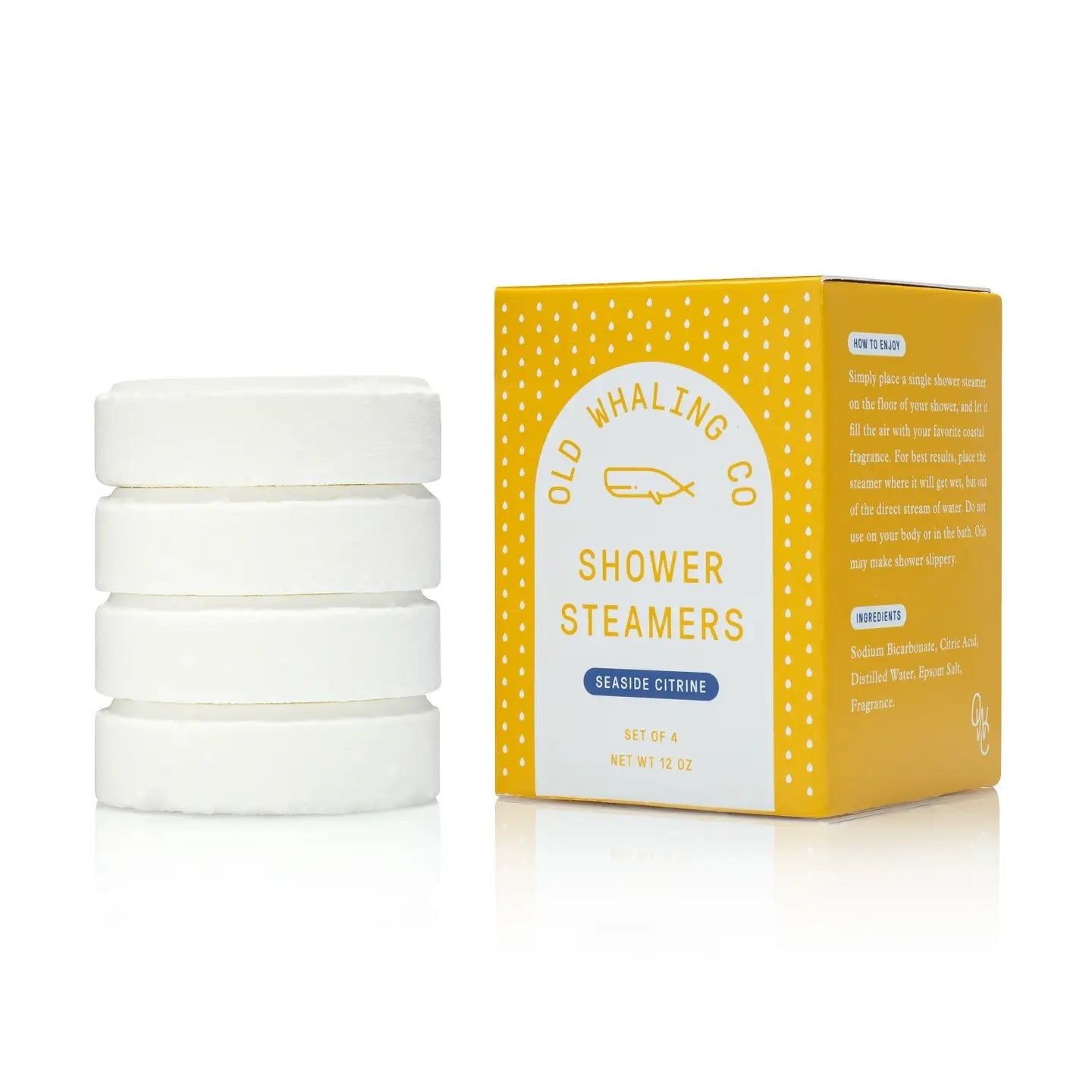 Old Whaling Co Shower Steamers - The Riviera Towel Company