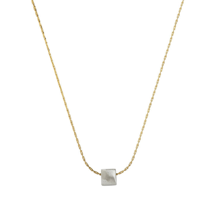 One Little Faceted  Necklace