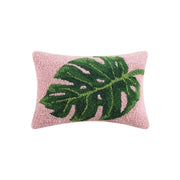 Palm Leaf Hook Pillow - The Riviera Towel Company