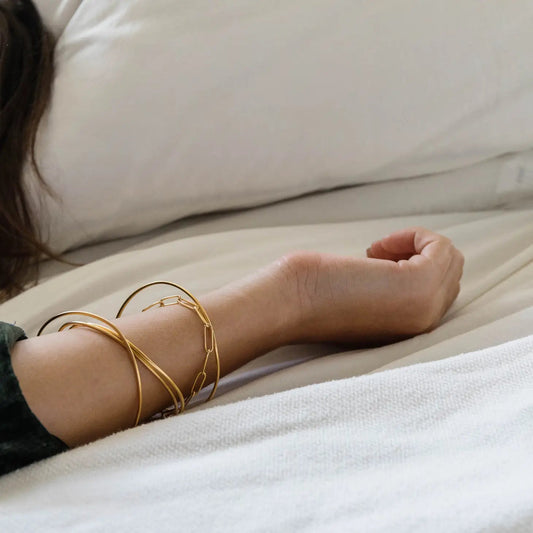 Paperclip Chain Bracelet - The Riviera Towel Company