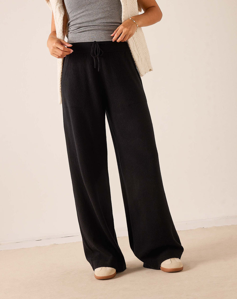 Parma Cashmere Wide Leg Pant