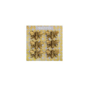 Pewter Bee Magnets Set/6 - The Riviera Towel Company