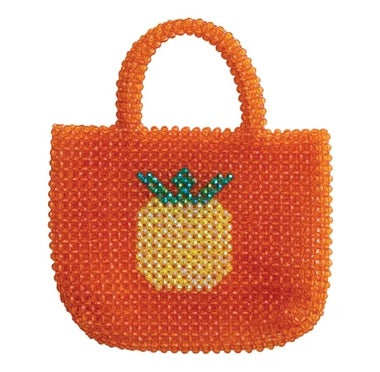 Acrylic Beaded Handbag, view 5