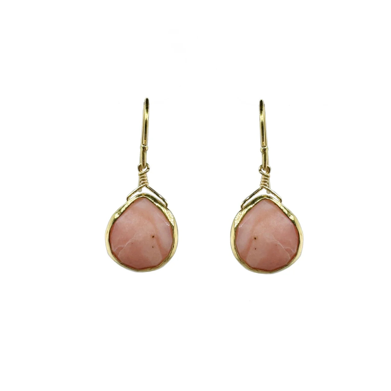 Faceted Drop Earrings