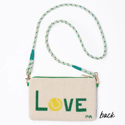 Leila Bead Clutch With Strap, view 14