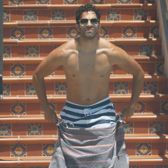 Essential III - Double Color Stripe Turkish Towel