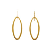 Organic Rectangle Earrings